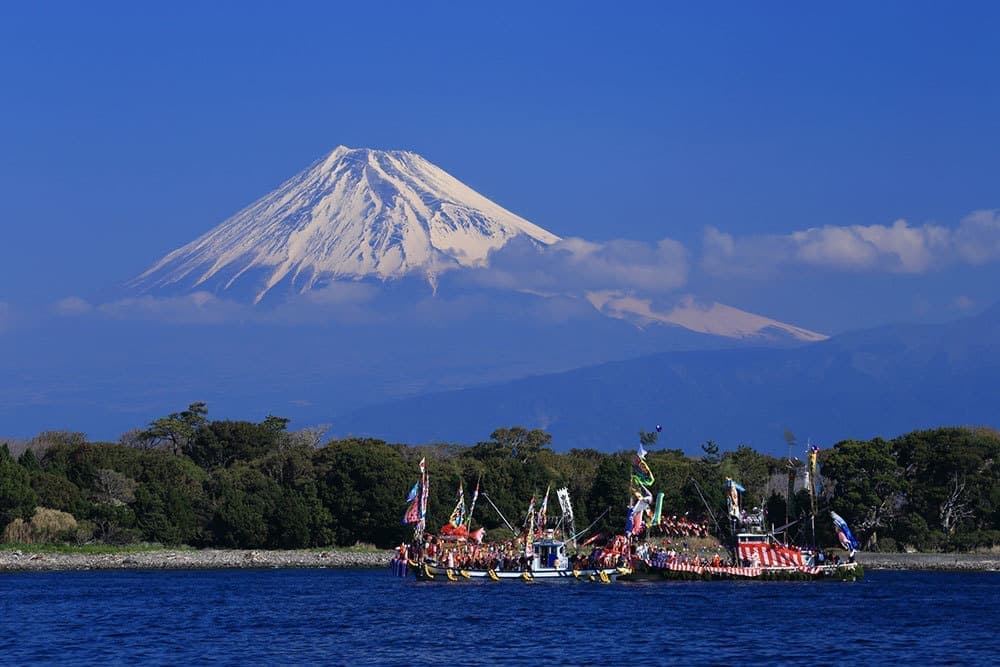 富士山　駿河湾　 西伊豆　大瀬崎・大瀬海浜商業組合