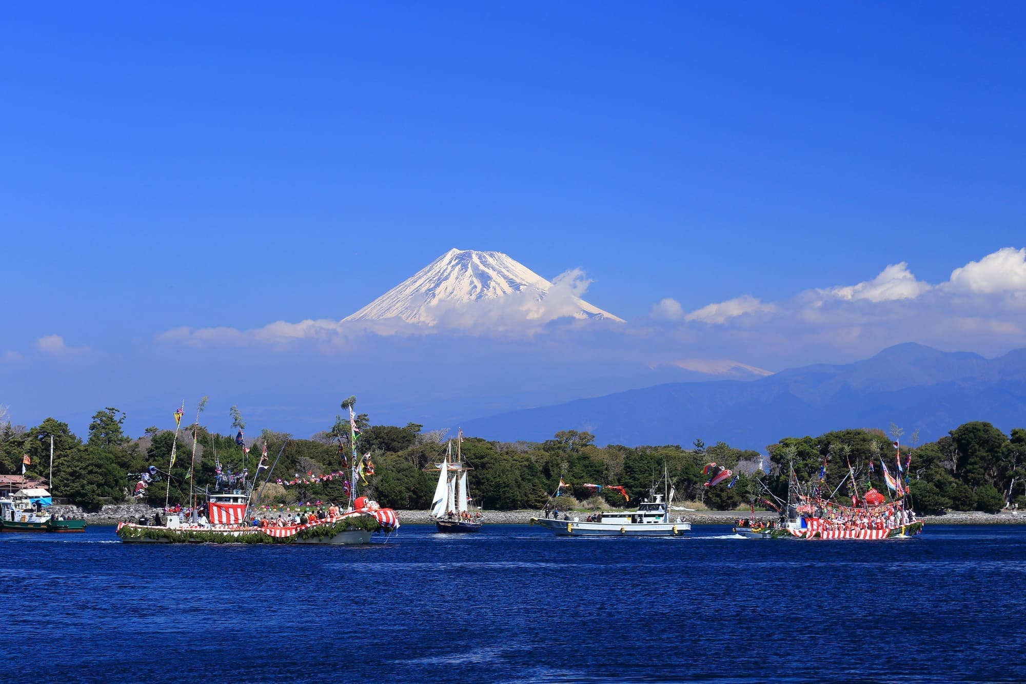 富士山　駿河湾　 西伊豆　大瀬崎